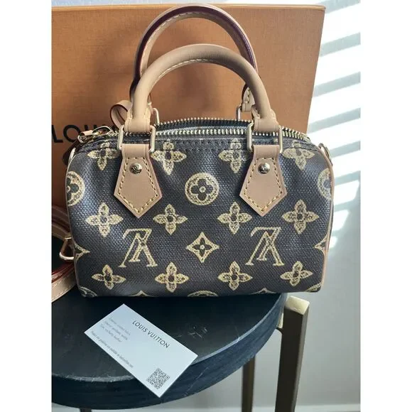 NEW with box Le Monogram 130th Anniversary Louis Vuitton Nano Speedy - Picture 5 of 15